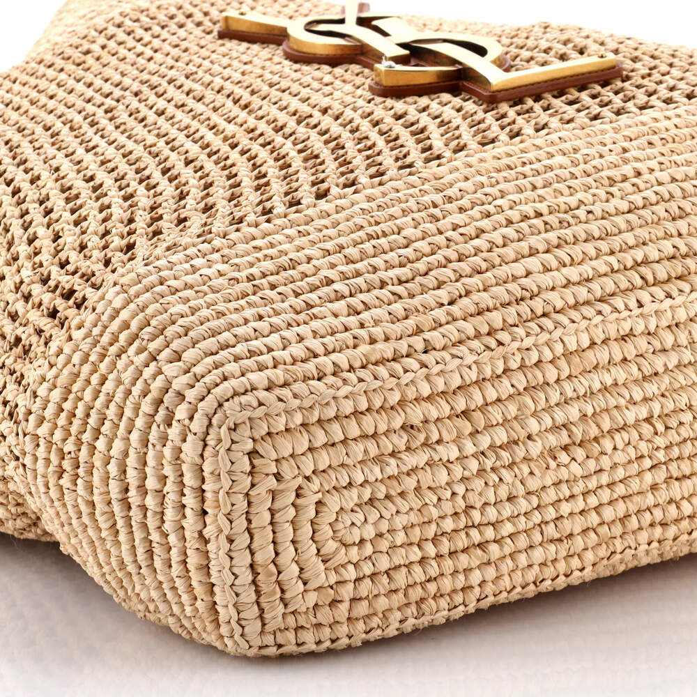 Saint Laurent Maxi Icare Shopping Tote Raffia - Picture 7 of 7